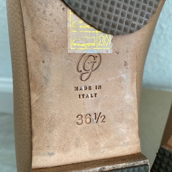 M. Gemi Nude Pointed toe flats Size 6.5 - Picture 7 of 7